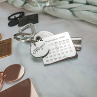 Personalized Keychain Gift for mom