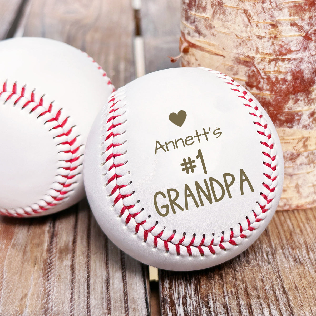 Personalized Father's Day Baseball Gift