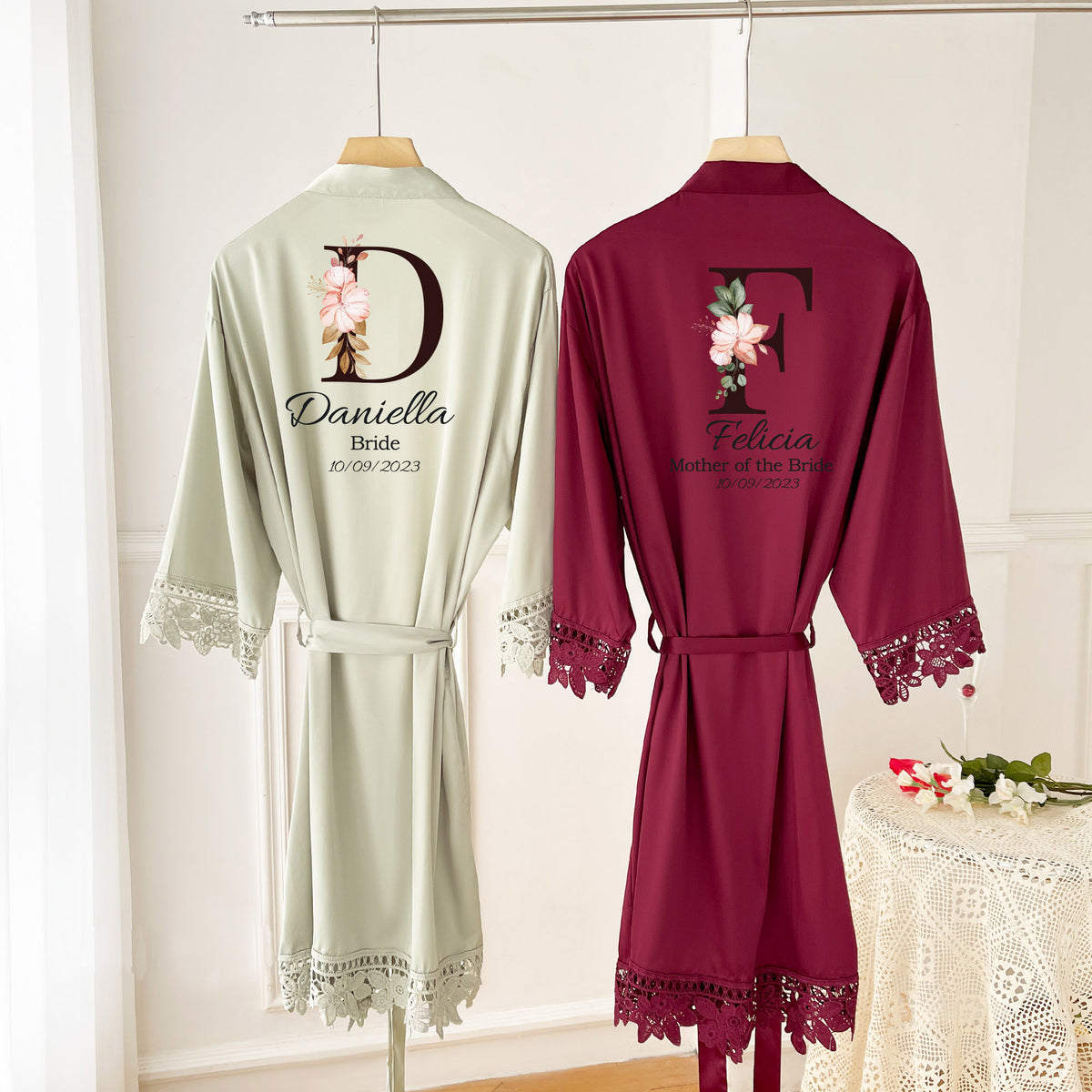 Personalized Bridal Robe