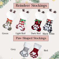 Personalized Dog Bone Shaped Stockings