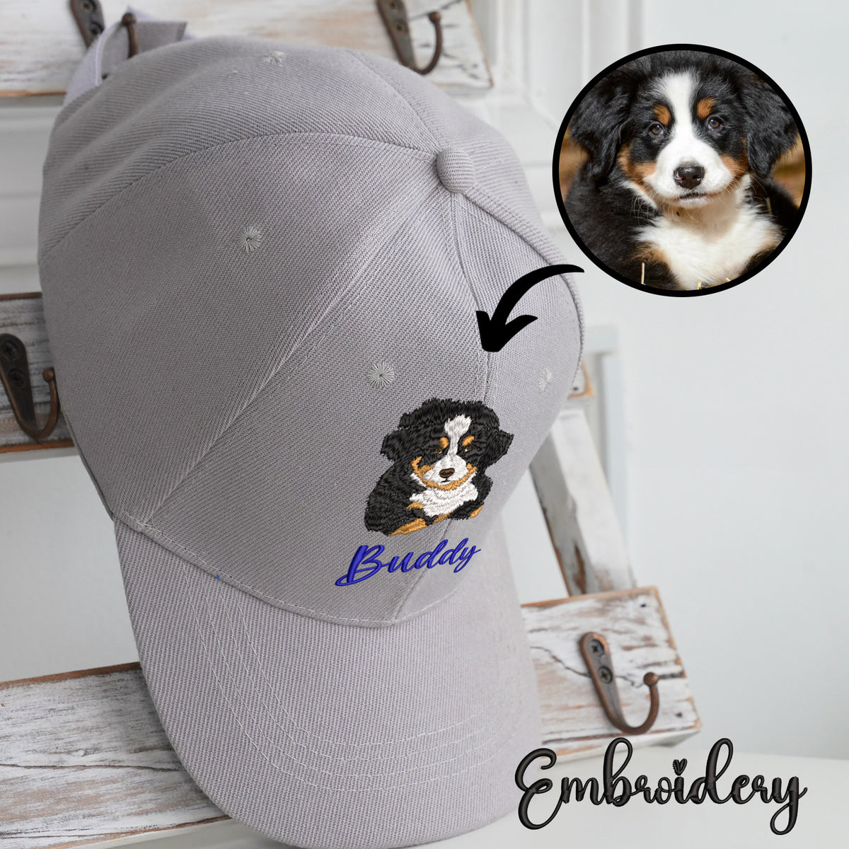 Custom Embroidered Pet Cap