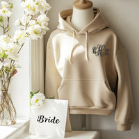 Custom Embroidered Hoodie for Bride