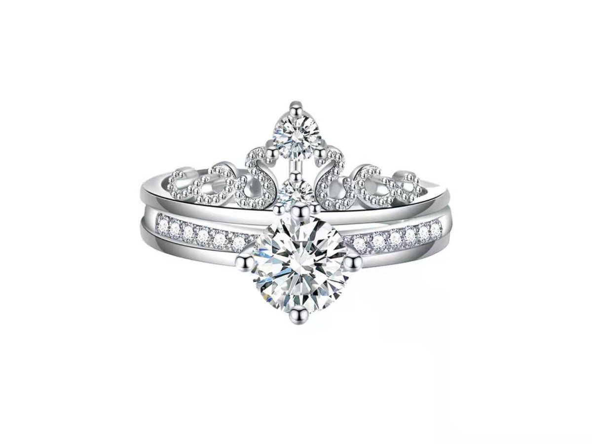 Crown Combination Promise Ring