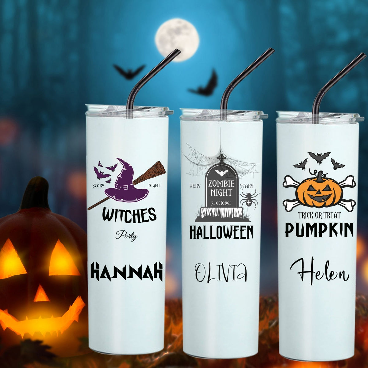 Custom Halloween Tumbler