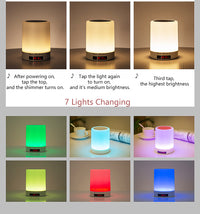 Custom Photo Night Lamp Photo Audio Bluetooth Seven Colors