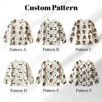 Personalized Matching Family Face Pajamas, Family Christmas Pjs