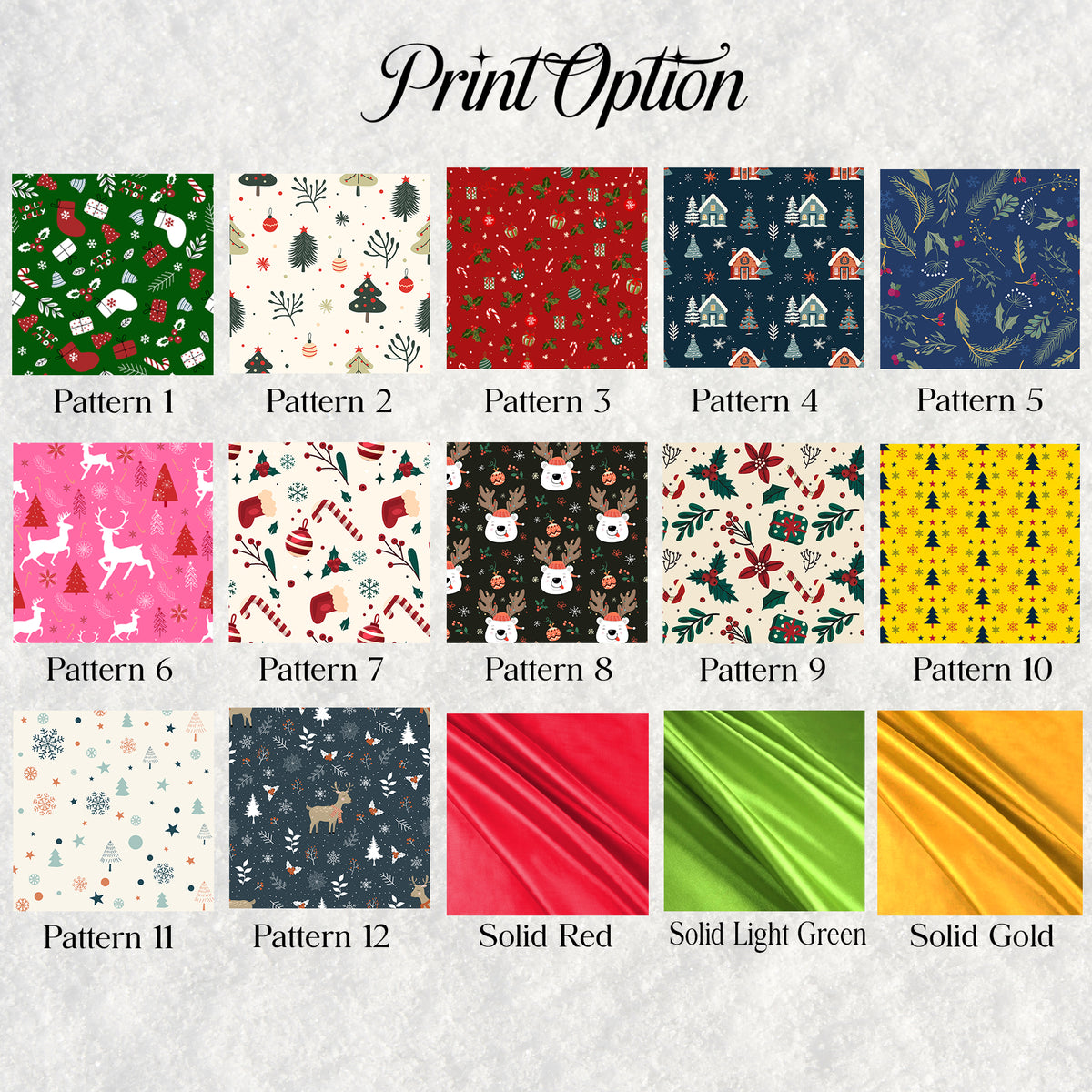 Personalized Christmas Pajamas, Short Sleeve with Long Pants Pajamas Set