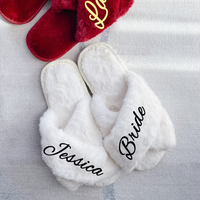 Personalized Bridal Slipper