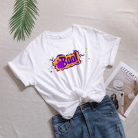 Custom Cute Boo Halloween T-Shirt