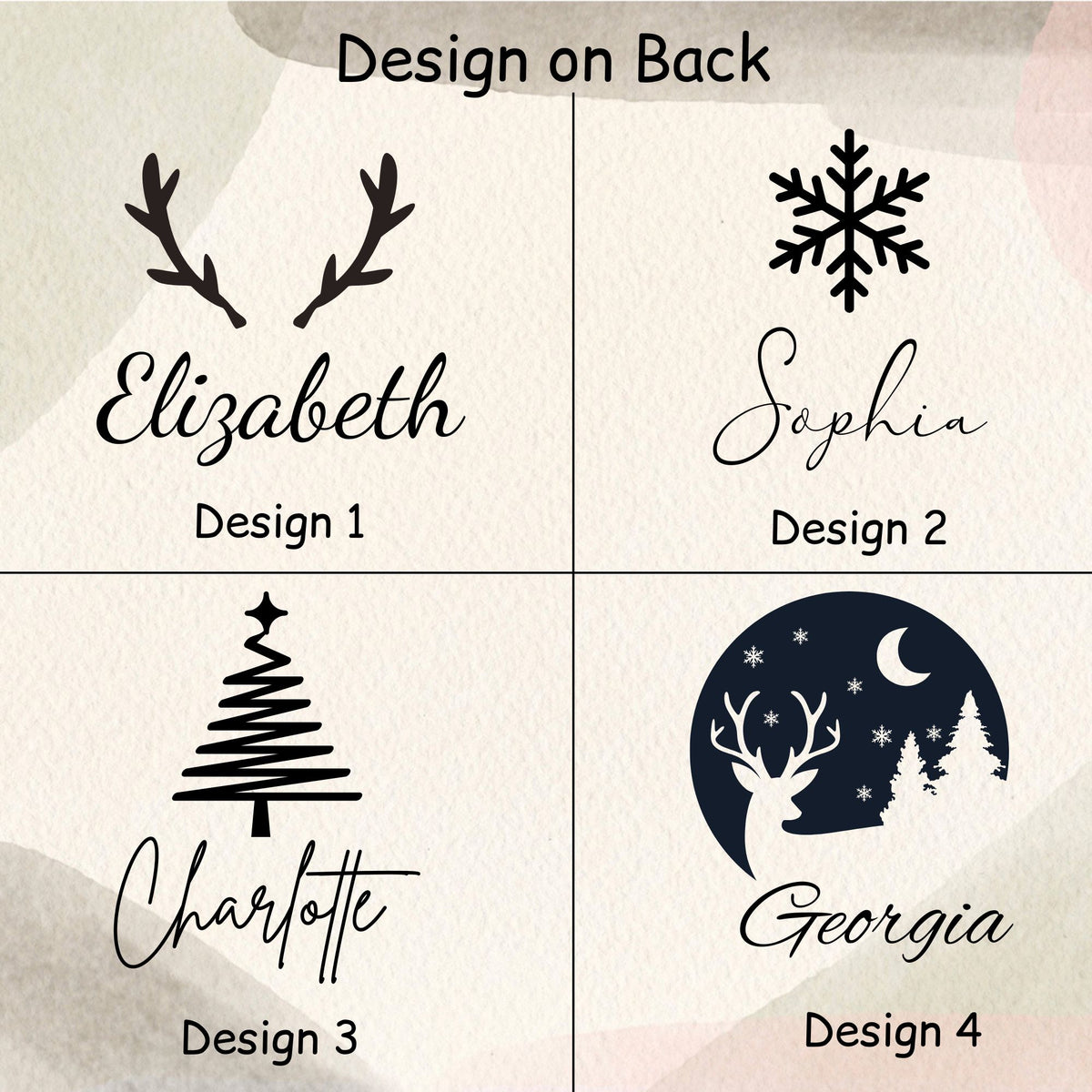 Personalized Christmas Pajamas, Short Sleeve with Long Pants Pajamas Set