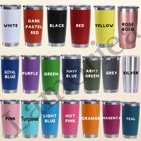 Personalized 20oz Bride Tumbler