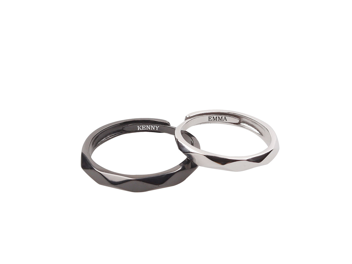 Personalized Couple Rings