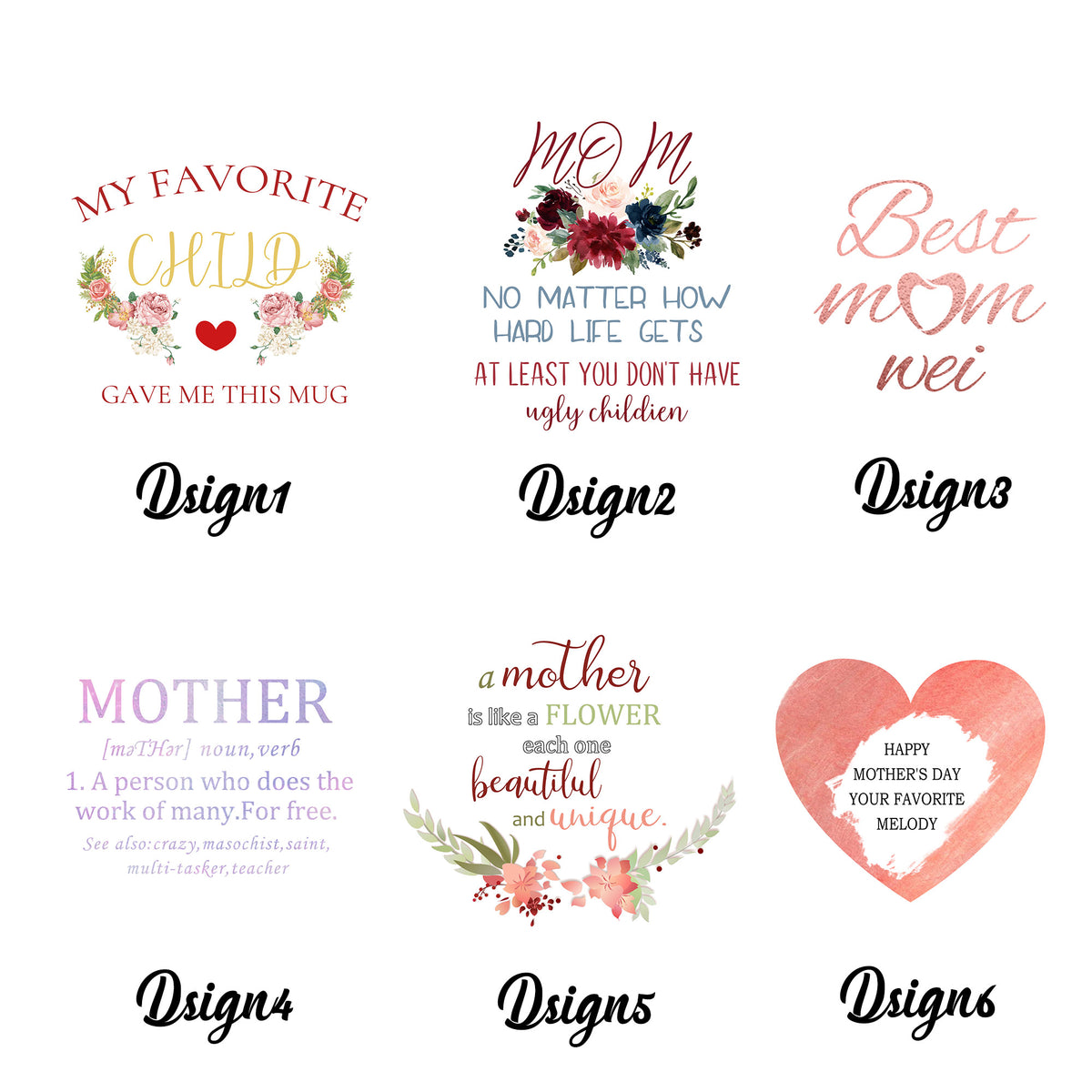 Personalized Gift Mom Ceramic Ornaments