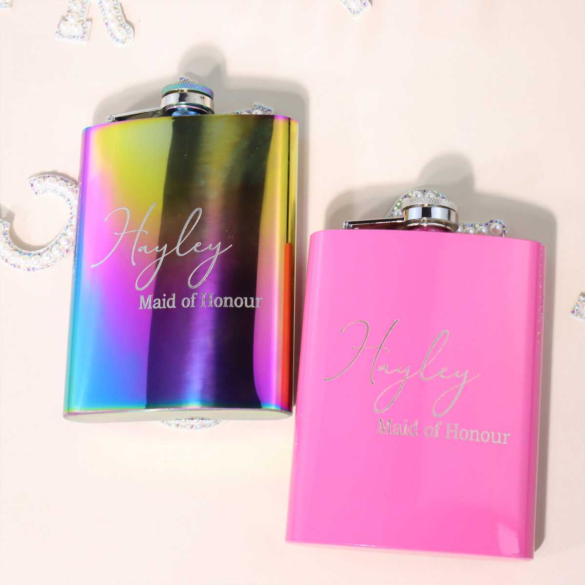 Personalised Ladies Hip Flask