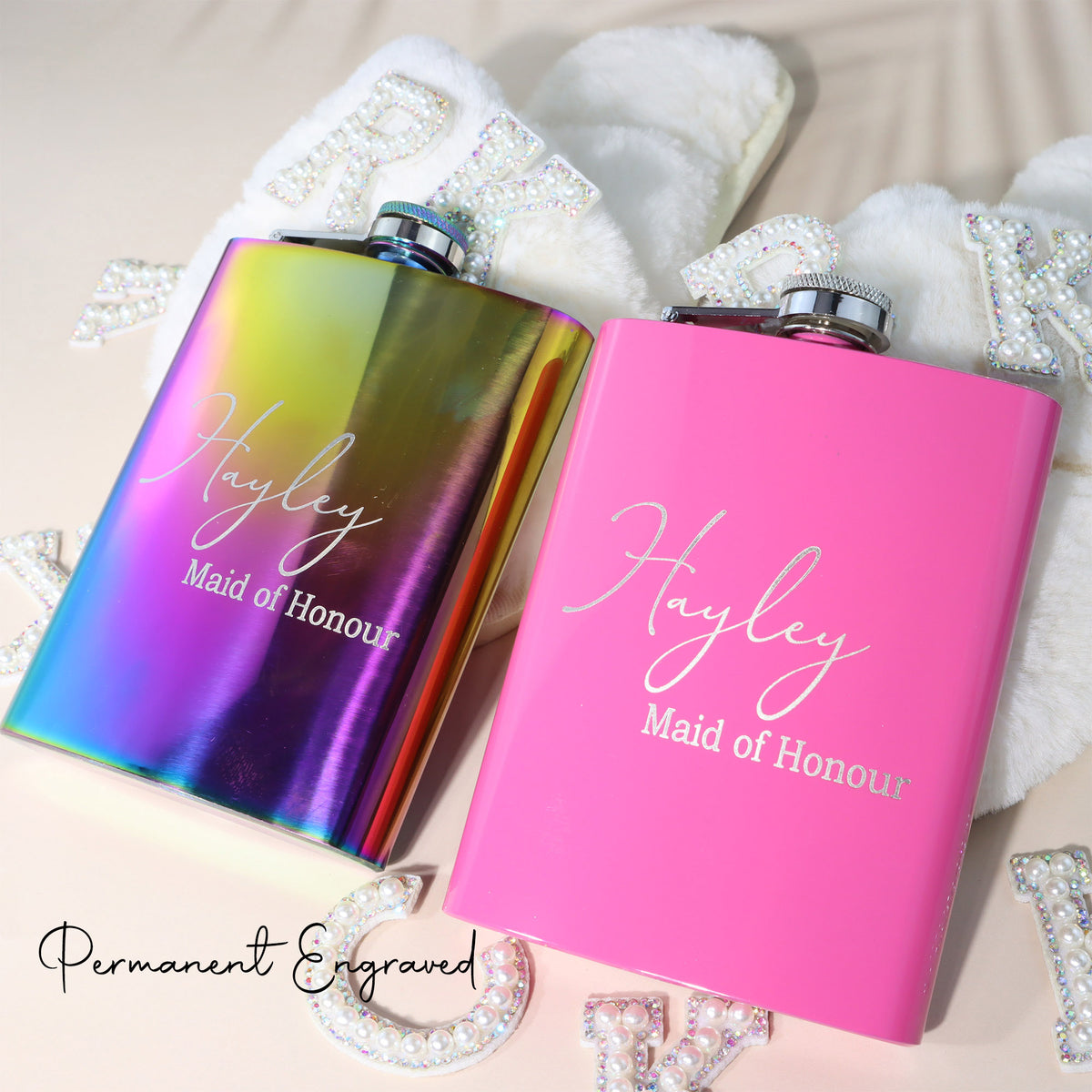 Personalised Ladies Hip Flask