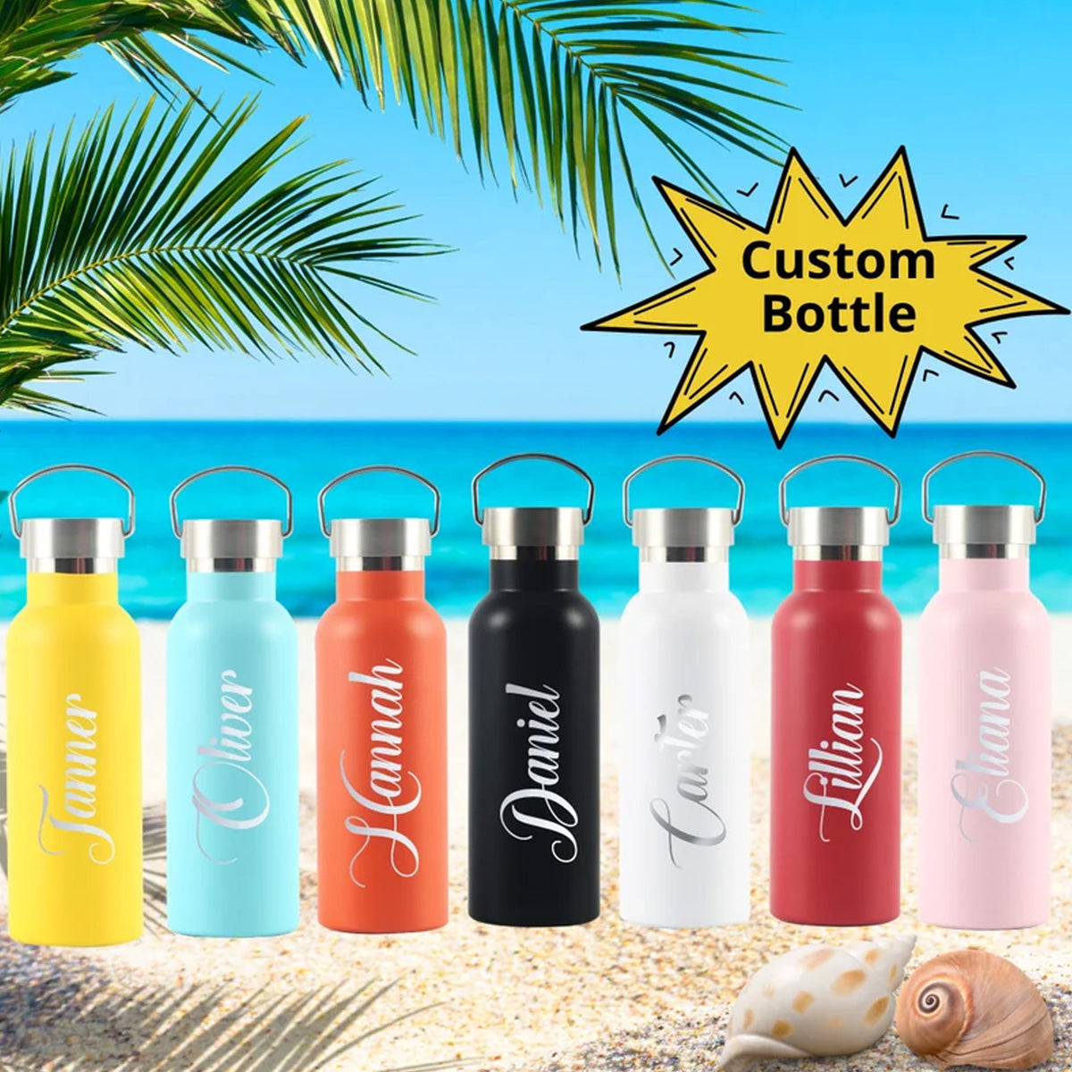 Personalized Groomsmen Water Bottle