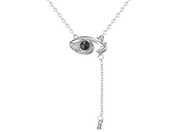 'I Love You' in Your Eye Necklace