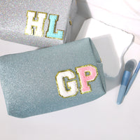 Personalied Initial Pouch Beach Pouch