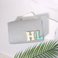 Personalied Initial Pouch Beach Pouch