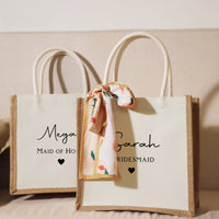 Custom Bridesmaid Tote Bag