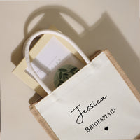 Custom Bridesmaid Tote Bag