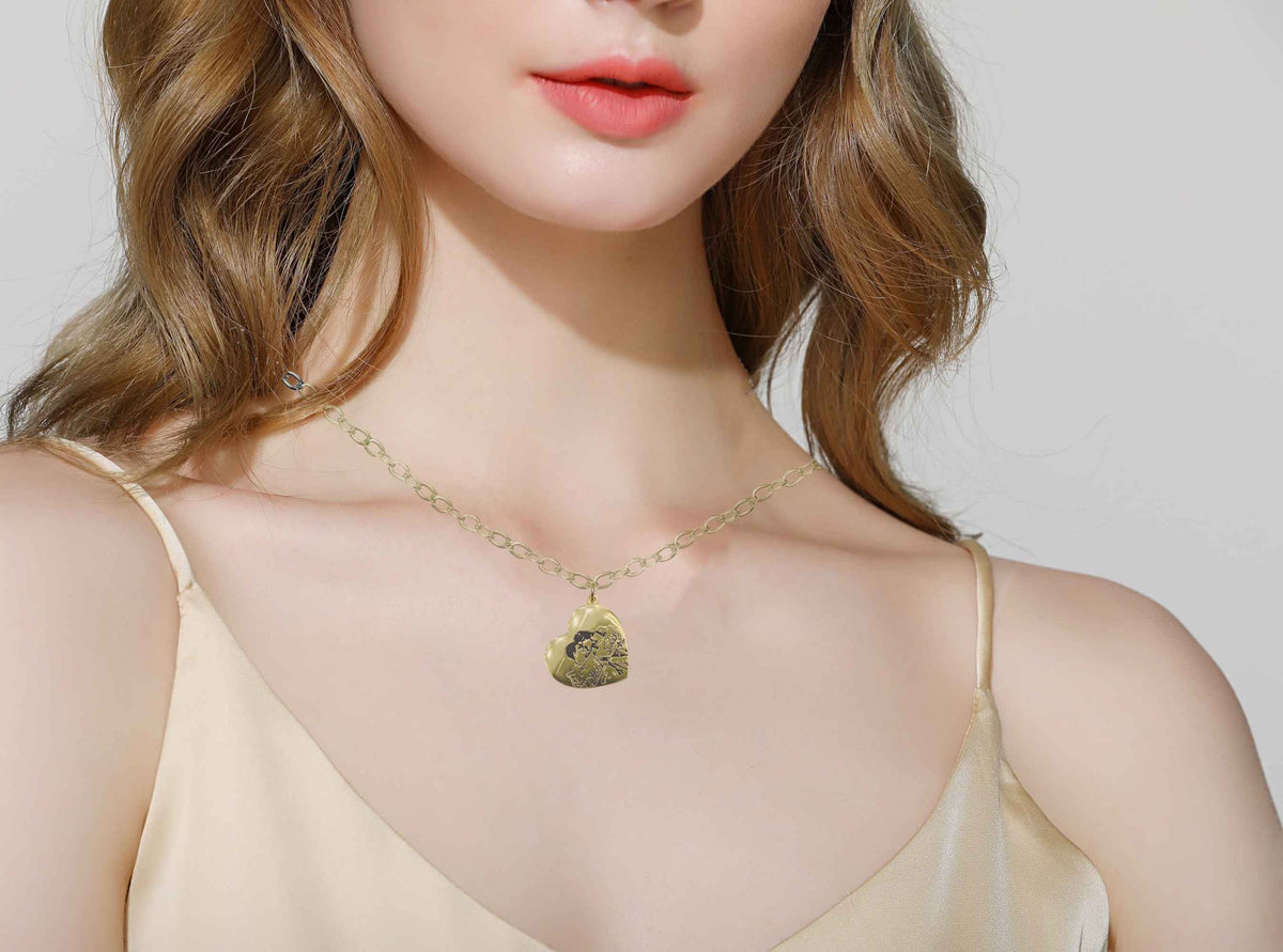 Love Photo Necklace S925