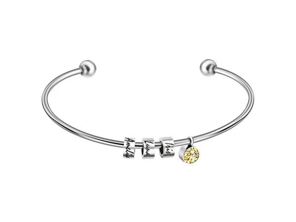 Personalized Skinny Sparkle Bracelet