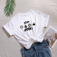 Stay Spooky Custom Halloween T-Shirt