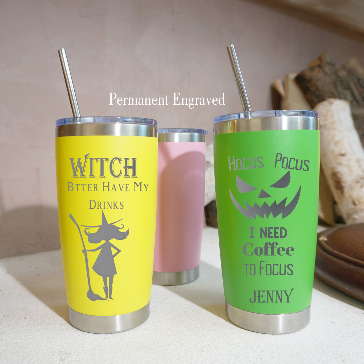 Personalized 20oz Halloween Mug Insulated Tumbler