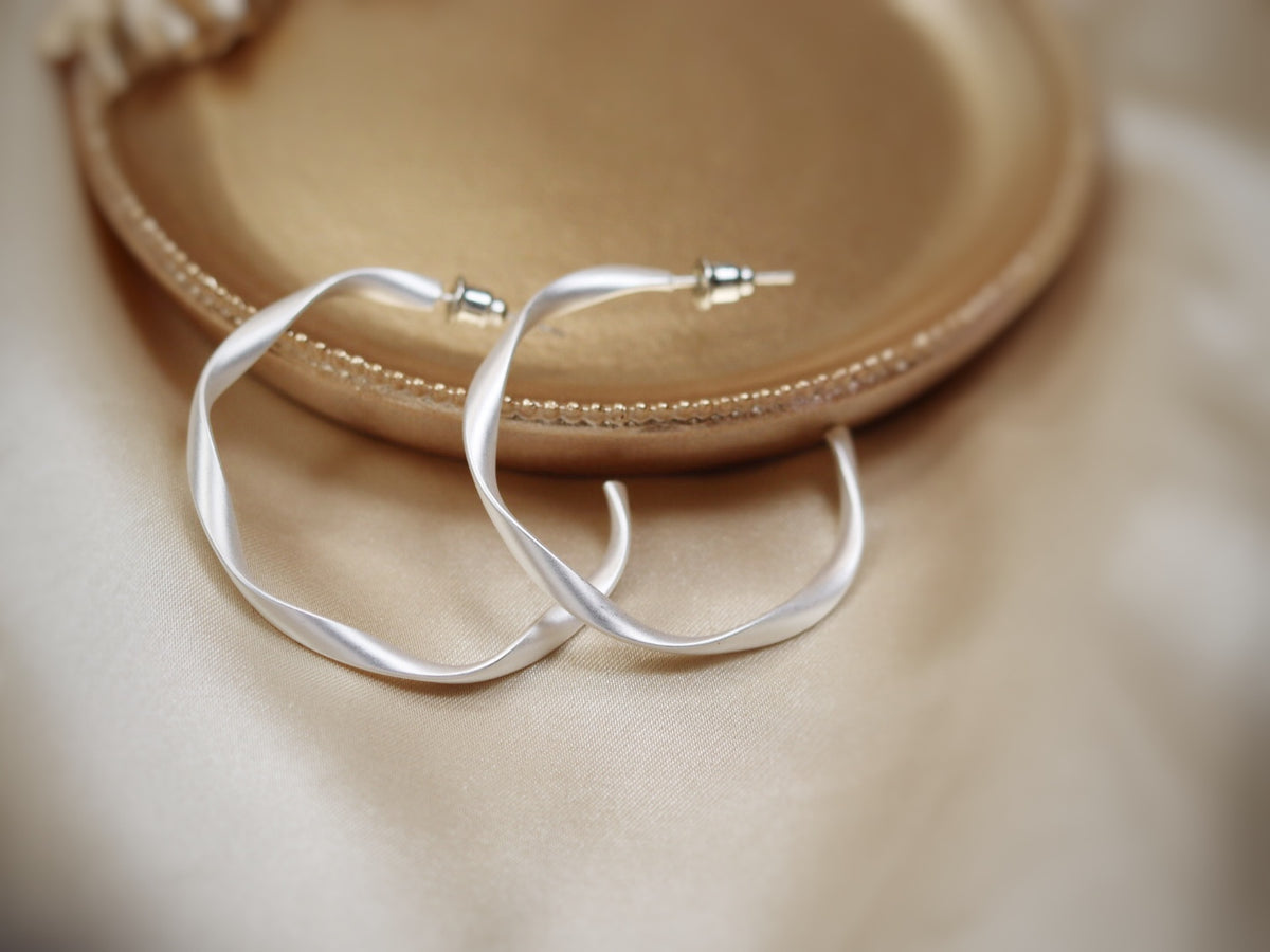 Twist Hoop Earrings