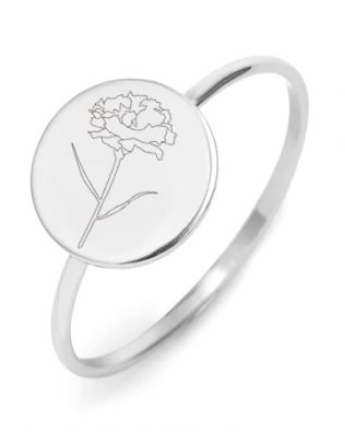 Ring Jan Flower Platinum