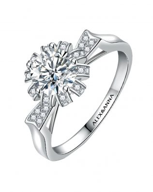 Blooming Flower Promise Ring