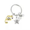Personalized Baby Star Keychain gold