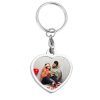 personalized love photo keychain