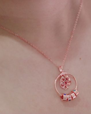 personalized sweet home necklace model 2