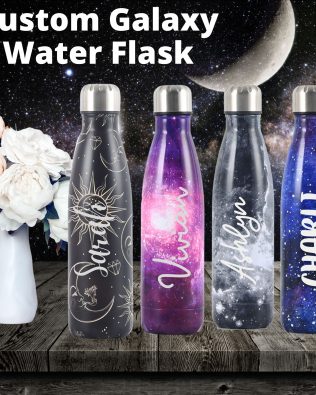 Custom Galaxy Water Flask