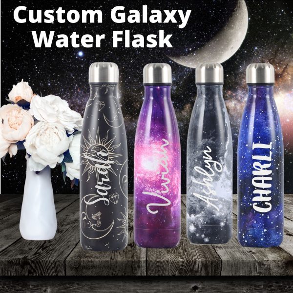 Custom Galaxy Water Flask