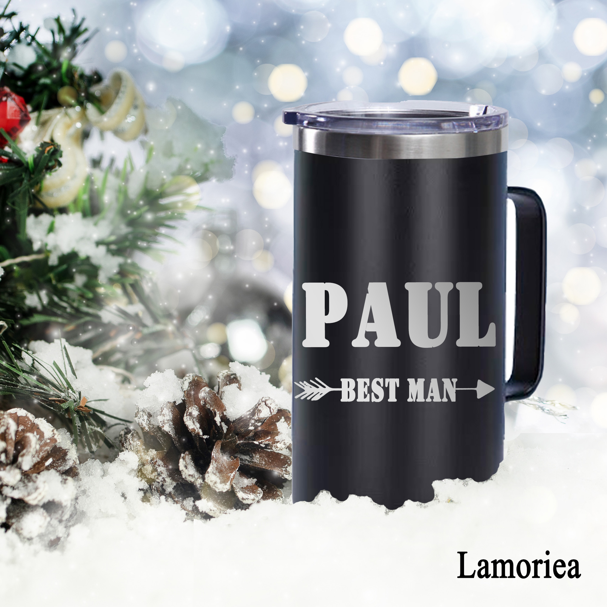 Personalized 24oz Coffee Mug - Lamoriea